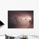 Lightning arcs between clouds during a storm Wall Mural