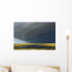 Shelf cloud heralds an approaching thunderstorm Wall Mural