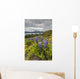 Wildflowers on the roadside along the shores of Dezadeash Lake Wall Mural