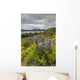 Wildflowers on the roadside along the shores of Dezadeash Lake Wall Mural