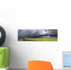 Panoramic of storm clouds gather Wall Mural