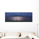 An intense thunderstorm races across the prairies Wall Mural