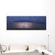 An intense thunderstorm races across the prairies Wall Mural
