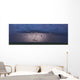 An intense thunderstorm races across the prairies Wall Mural