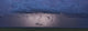 An intense thunderstorm races across the prairies Wall Mural