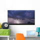 Lightning strikes Wall Mural