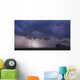 Lightning strikes Wall Mural