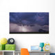 Lightning strikes Wall Mural