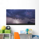 Lightning strikes Wall Mural