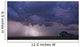 Lightning strikes Wall Mural