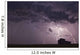Lightning strikes Wall Mural