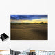 HDR image of the Great Sandhills at sunset Wall Mural