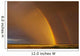 Double rainbow over a prairie field after a storm Wall Mural