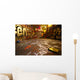 graffiti wide angle with paint roller Wall Mural
