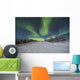 Northern Lights dancing Wall Mural