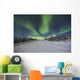 Northern Lights dancing Wall Mural