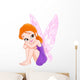 Adorable fairy Wall Decal