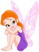 Adorable fairy Wall Decal