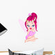 Flower Fairy Wall Decal