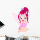 Flower Fairy Wall Decal