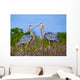 Great Blue Herons Nest Wall Mural