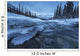Ice Forms On The Wheaton River Near Whitehorse;Yukon Canada Wall Mural