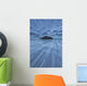 Long Exposure Of Water Flowing At Long Beach Wall Mural