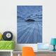 Long Exposure Of Water Flowing At Long Beach Wall Mural