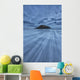 Long Exposure Of Water Flowing At Long Beach Wall Mural