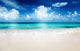 Sand Beach Caribbean Sea Wall Decal