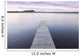 A dock in lake superior at sunset;Thunder bay, ontario, canada Wall Mural