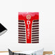 Netherlands, Zealand, Red bumper on vehicle labeled 'diesel' Wall Mural