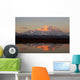 Alpenglow On Mt Mckinley Wall Mural