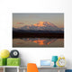 Alpenglow On Mt Mckinley Wall Mural