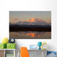 Alpenglow On Mt Mckinley Wall Mural