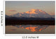 Alpenglow On Mt Mckinley Wall Mural