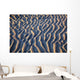 Ripples in the sand at derrynane beach;County kerry, ireland Wall Mural