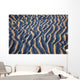 Ripples in the sand at derrynane beach;County kerry, ireland Wall Mural