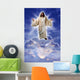 Jesus on a Cloud Wall Mural