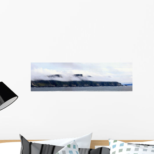 The seacliff at minaun heights on achill island;County mayo, ireland Wall Mural
