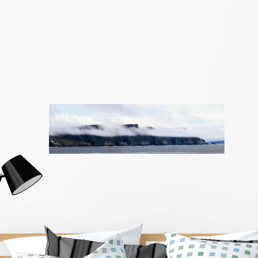 The seacliff at minaun heights on achill island;County mayo, ireland Wall Mural