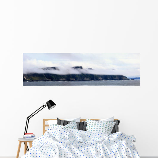 The seacliff at minaun heights on achill island;County mayo, ireland Wall Mural