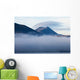 Early morning mist over lough leane;Killarney, county kerry, ireland Wall Mural