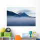 Early morning mist over lough leane;Killarney, county kerry, ireland Wall Mural