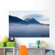 Early morning mist over lough leane;Killarney, county kerry, ireland Wall Mural