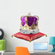 Crown on pillow Wall Mural