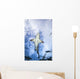 Grand Bahamas, West End, Lemon Shark Underwater With Remoras Wall Mural