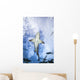 Grand Bahamas, West End, Lemon Shark Underwater With Remoras Wall Mural