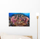 Fiji, Alconarian Coral With Schooling Anthias Wall Mural