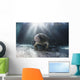Endangered Florida Manatee At Three Sisters Spring Wall Mural